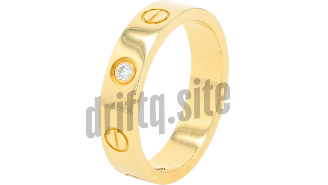 Cartier 18K Yellow Gold Diamond